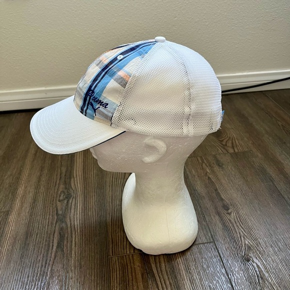 Puma White Mesh Cap - Picture 2 of 9